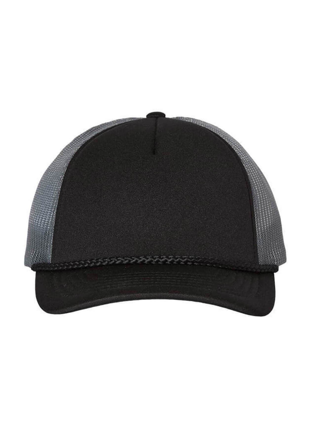 Richardson Black / Charcoal / Black Low Pro Foamie Trucker Hat