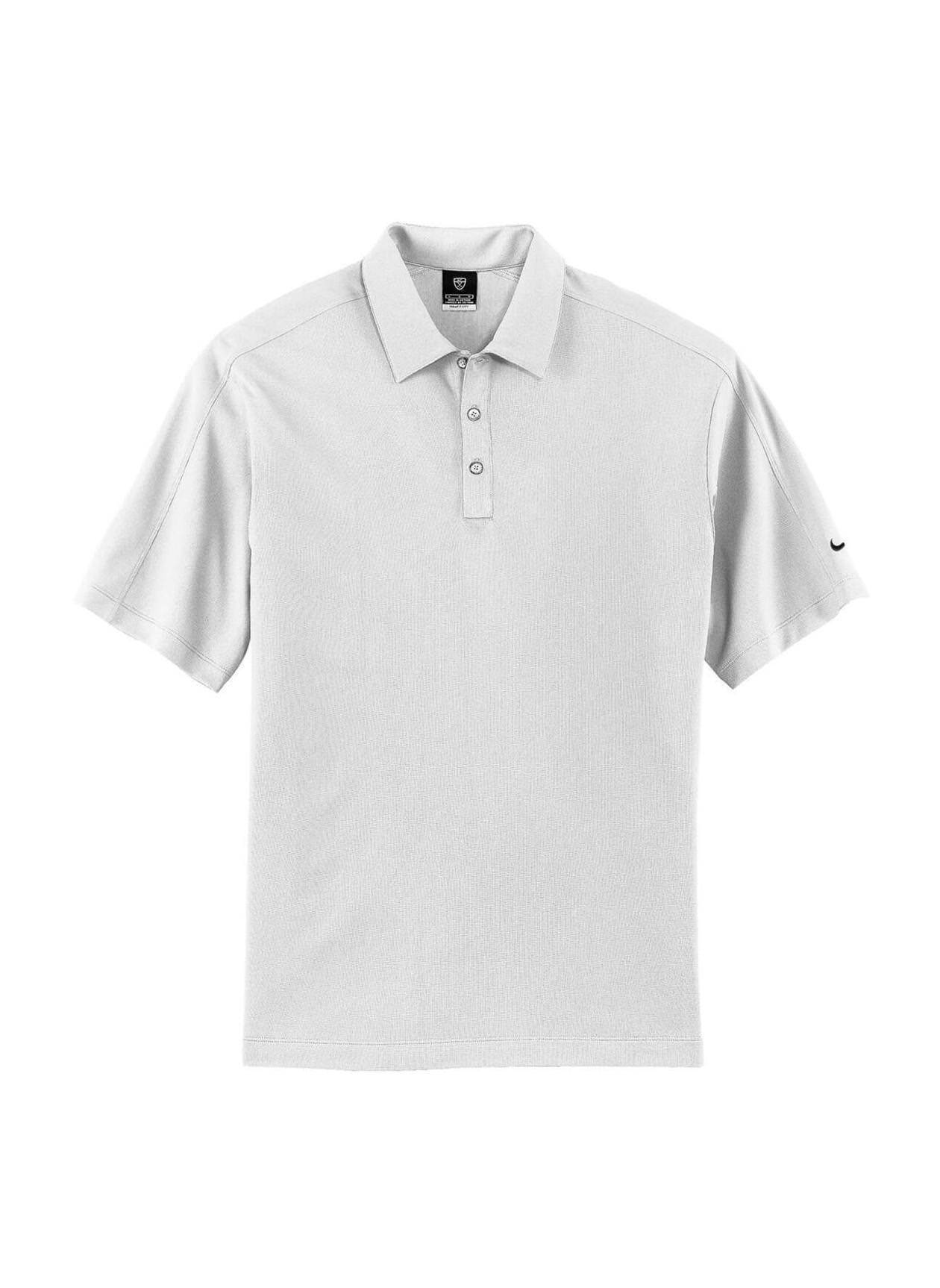 Custom Nike Men's White Tech Sport Dri-FIT Polo | Embroidered Polo Shirts