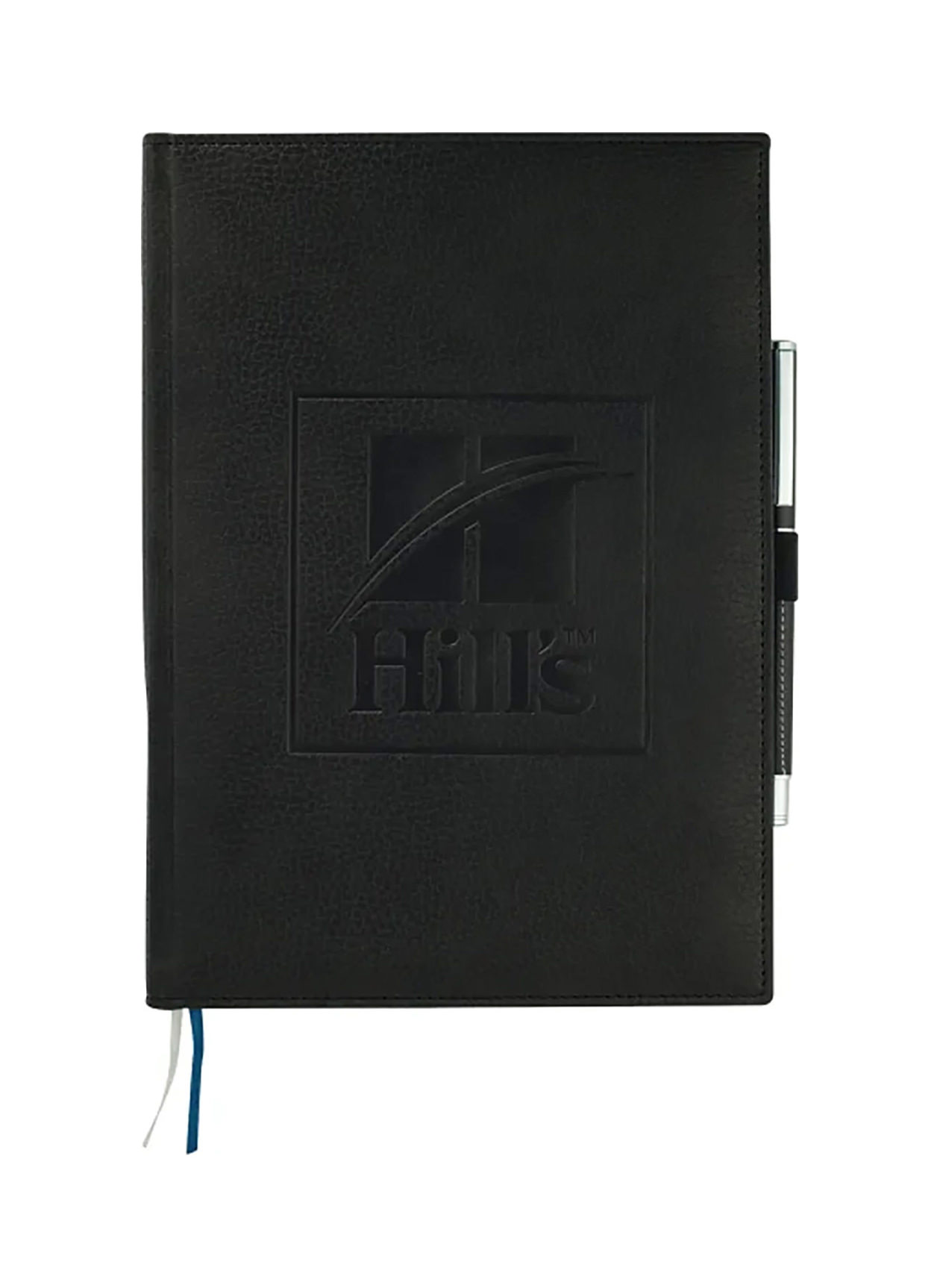 Journalbooks Black 7" x 10" Vicenza Large Bound Notebook