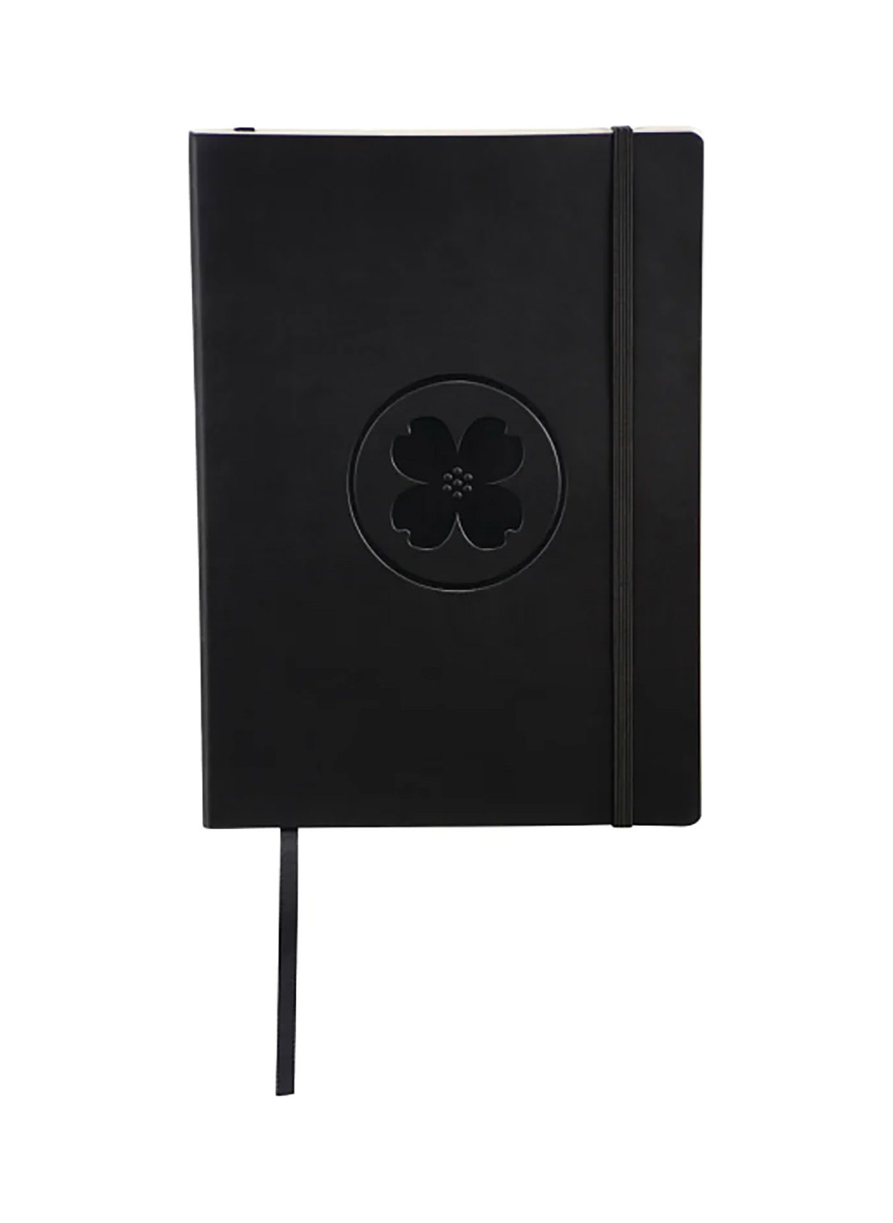 Journalbooks Black 6.75" x 9.5" Pedova Large Ultra Soft Notebook