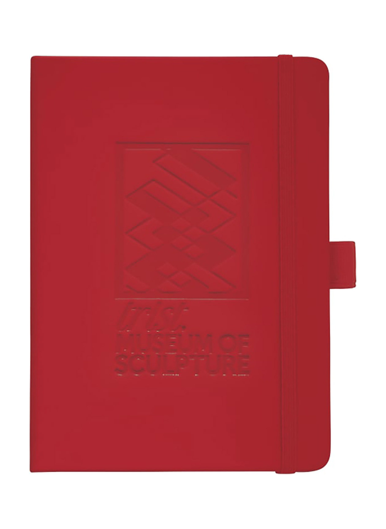 Journalbooks Red 5" x 7" Vienna Hard Bound Notebook
