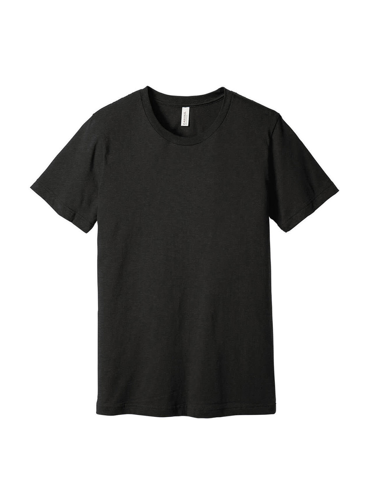 Bella + Canvas Men's Black Heather CVC T-Shirt