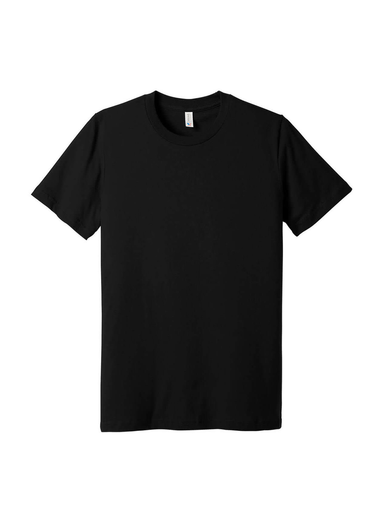 Bella + Canvas Men's Black Made In The USA Jersey T-Shirt