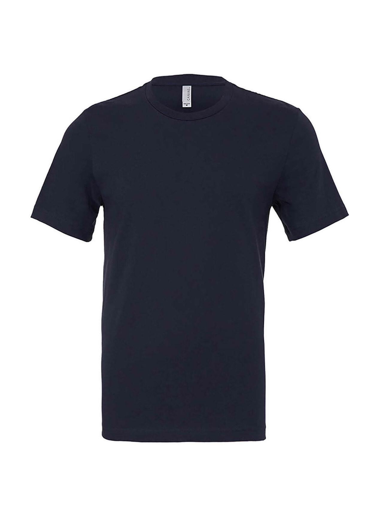Bella+Canvas Navy Men's Heavyweight Crew T-Shirt | Bella + Canvas