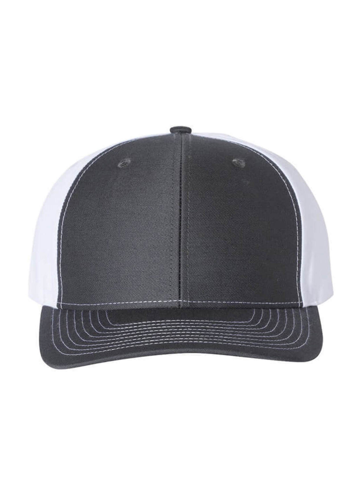 Richardson Charcoal / White Richarson Twill Back Trucker Hat