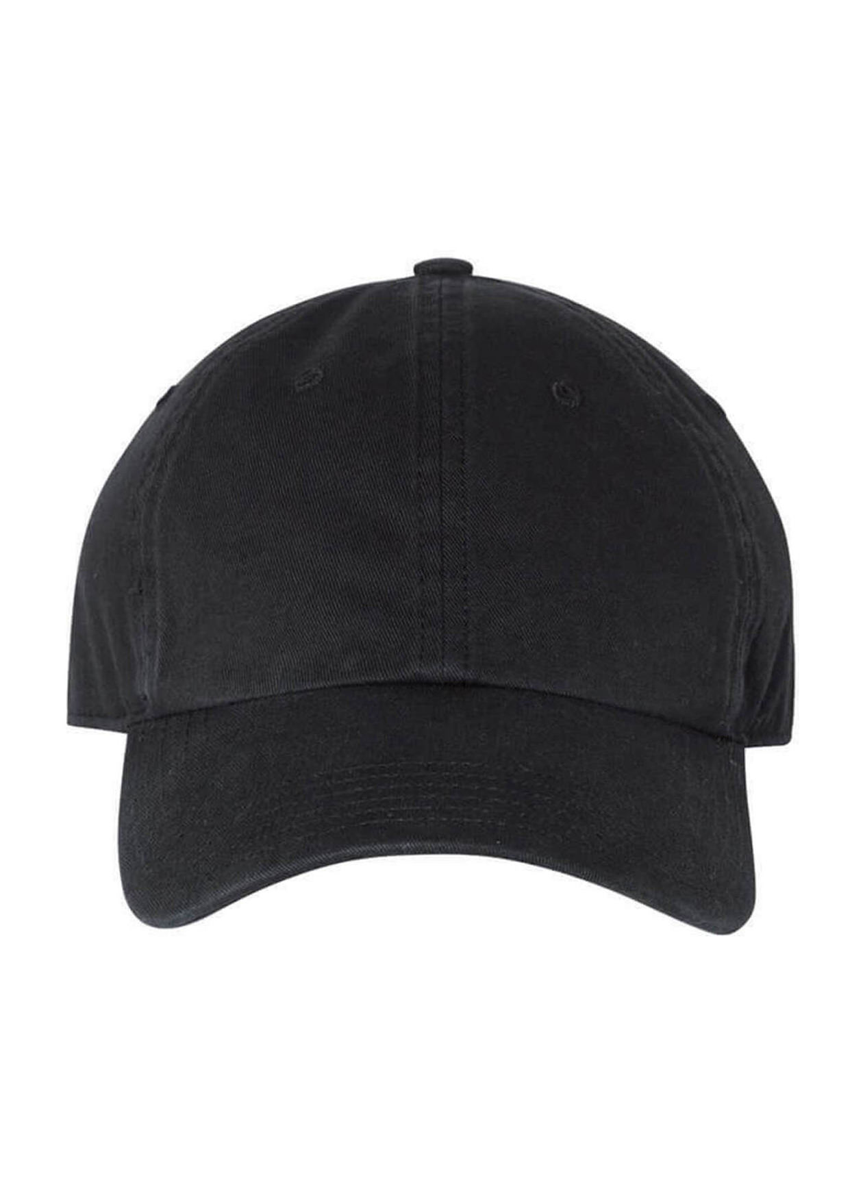 Richardson Black Washed Chino Hat