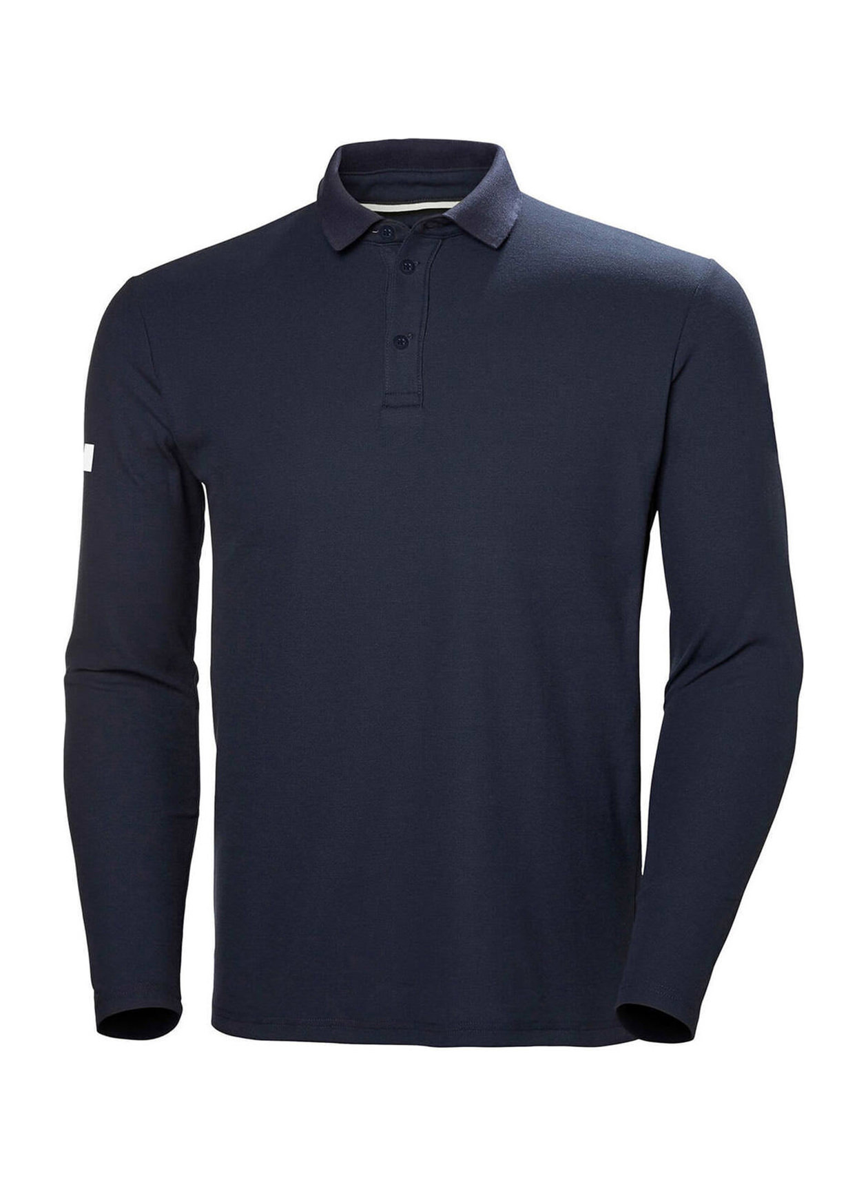 Helly Hansen Men's Navy Crewline Long-Sleeve Polo | Customized Polo Shirts