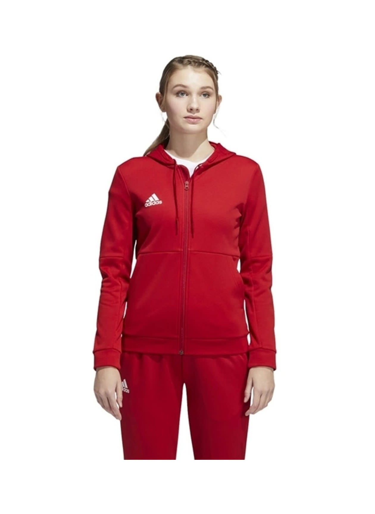Women's Team Power Red Adidas Team Issue Jacket