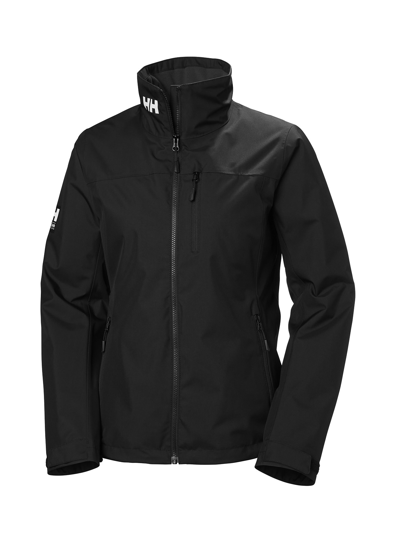 Helly Hansen Women's Black Crew Midlayer Jacket 2.0