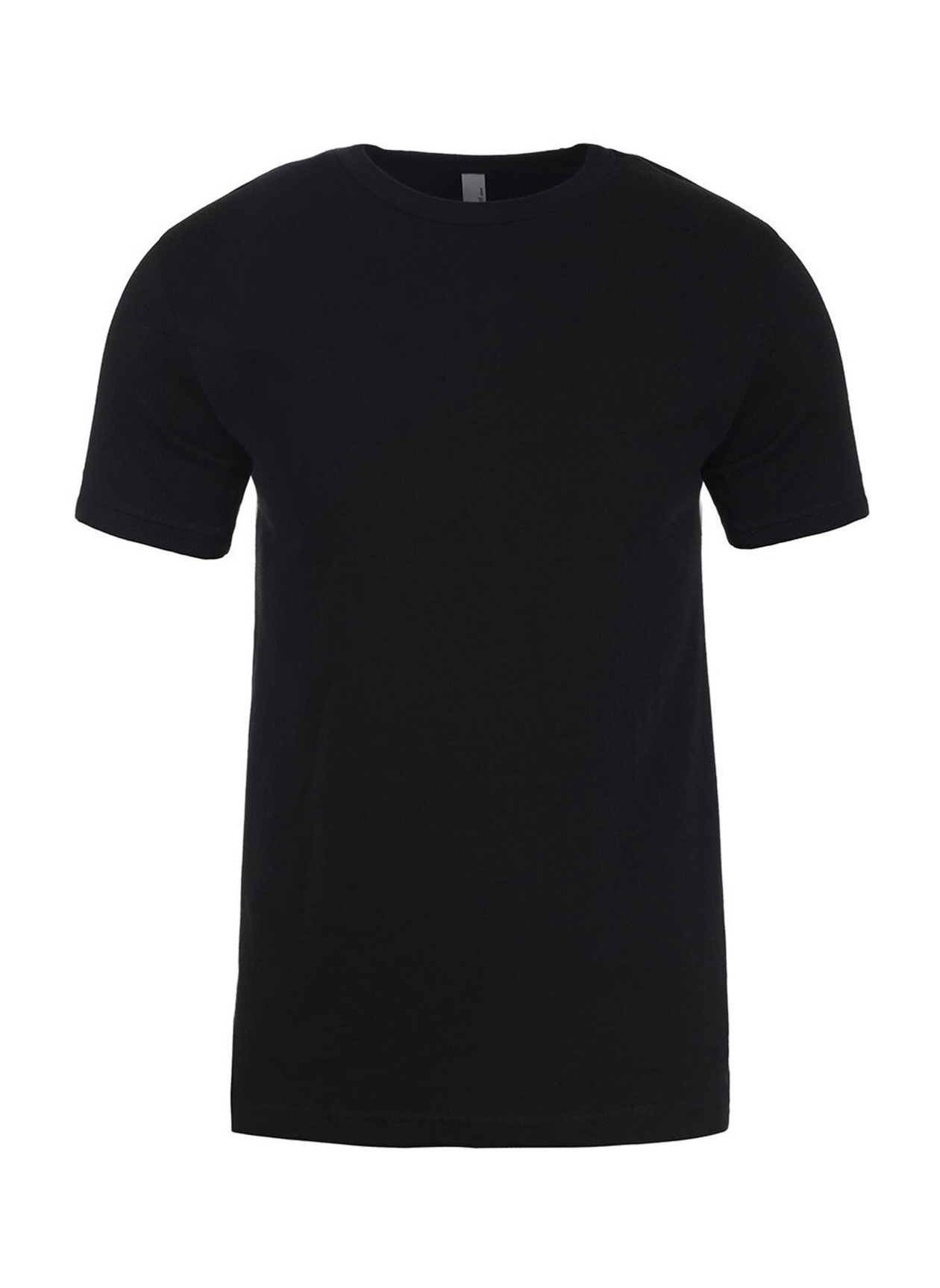 Next Level Men's Black Unisex Cotton T-Shirt