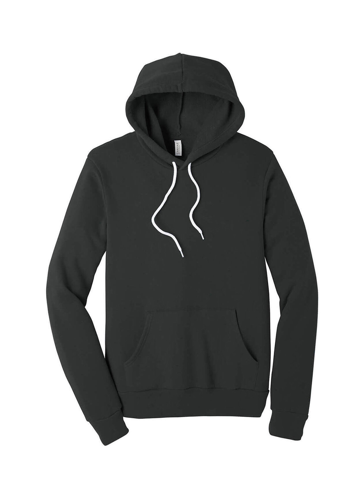 Bella+Canvas Sponge Fleece Pullover Hoodie Dark Grey Men's | Bella + Canvas