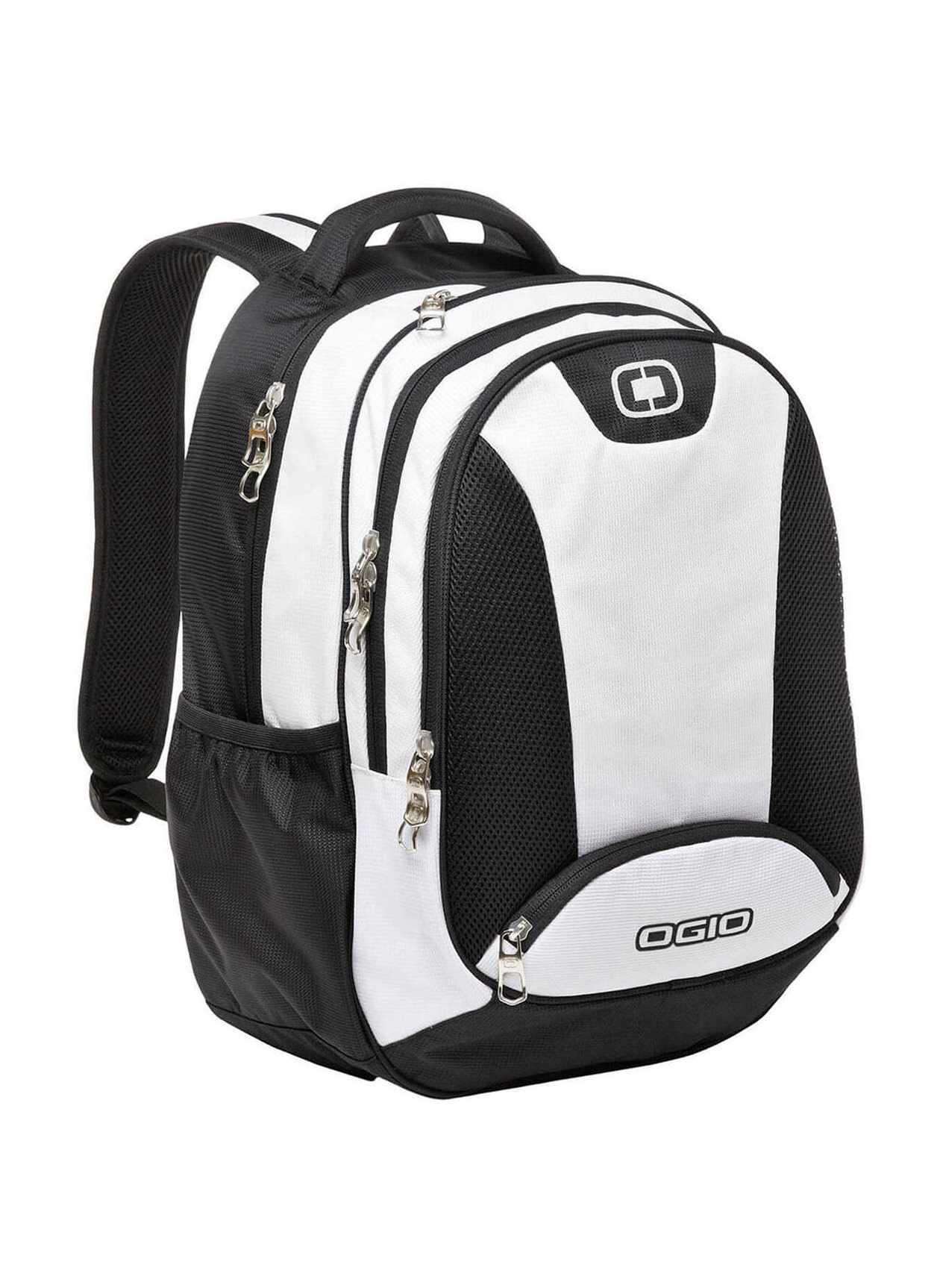OGIO White / Black / Silver Bullion Backpack