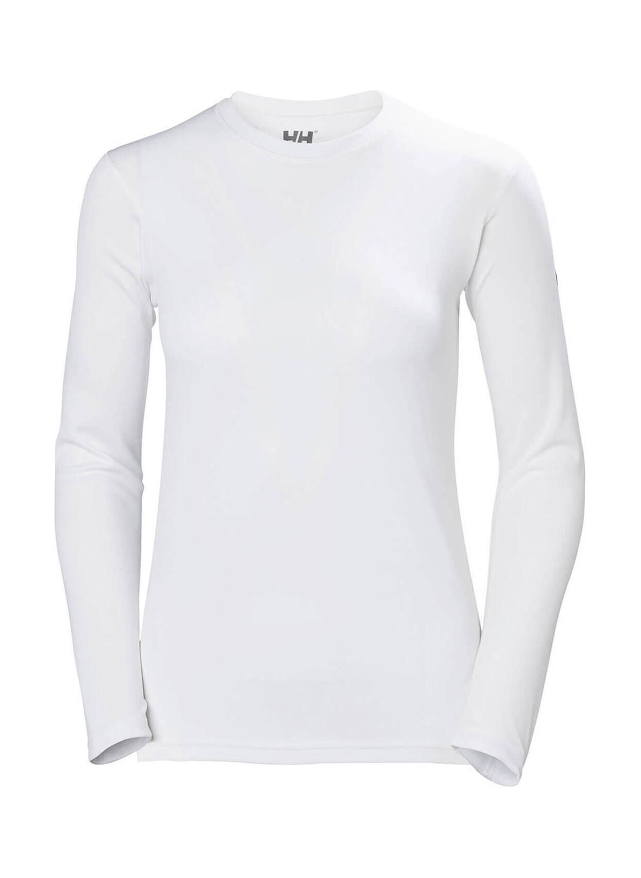 Helly Hansen Women's White Tech Long-Sleeve T-Shirt