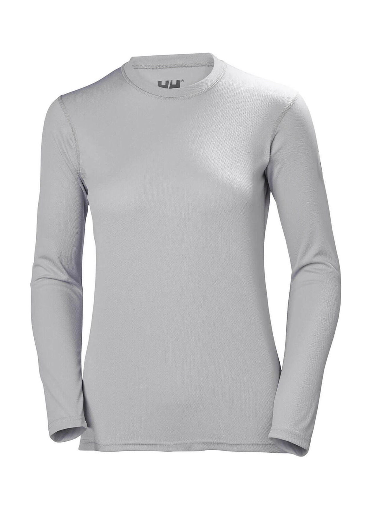 Helly Hansen Women's Light Grey Tech Long-Sleeve T-Shirt