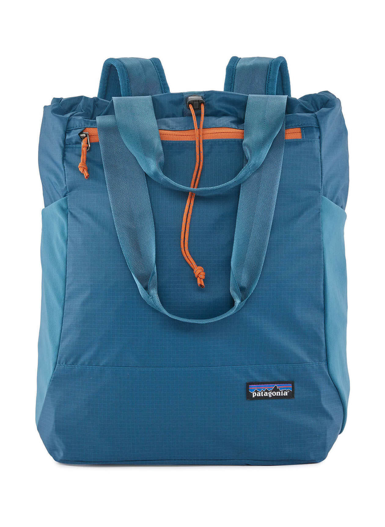 Patagonia Wavy Blue Ultralight Black Hole Tote Pack