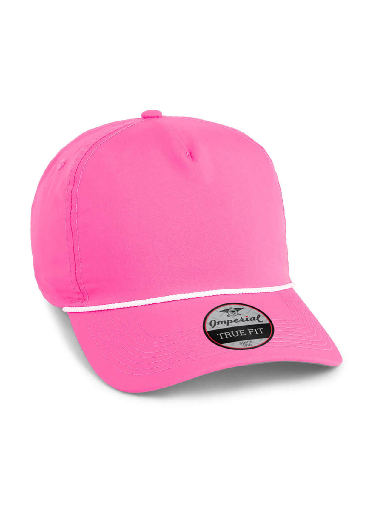 Imperial Neon Pink / White The Wrightson Performance Rope Hat