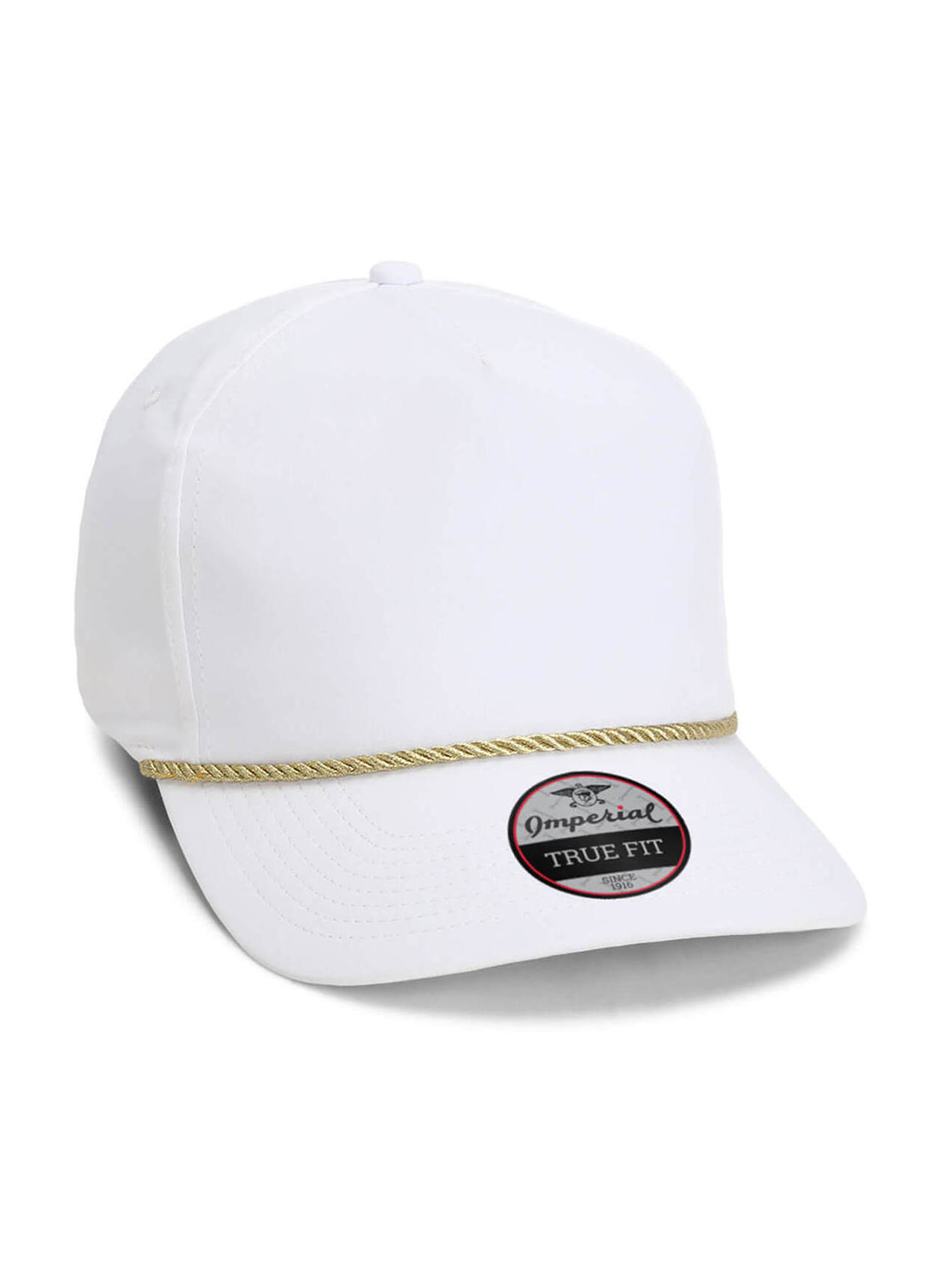 Imperial White / Gold The Wrightson Performance Rope Hat