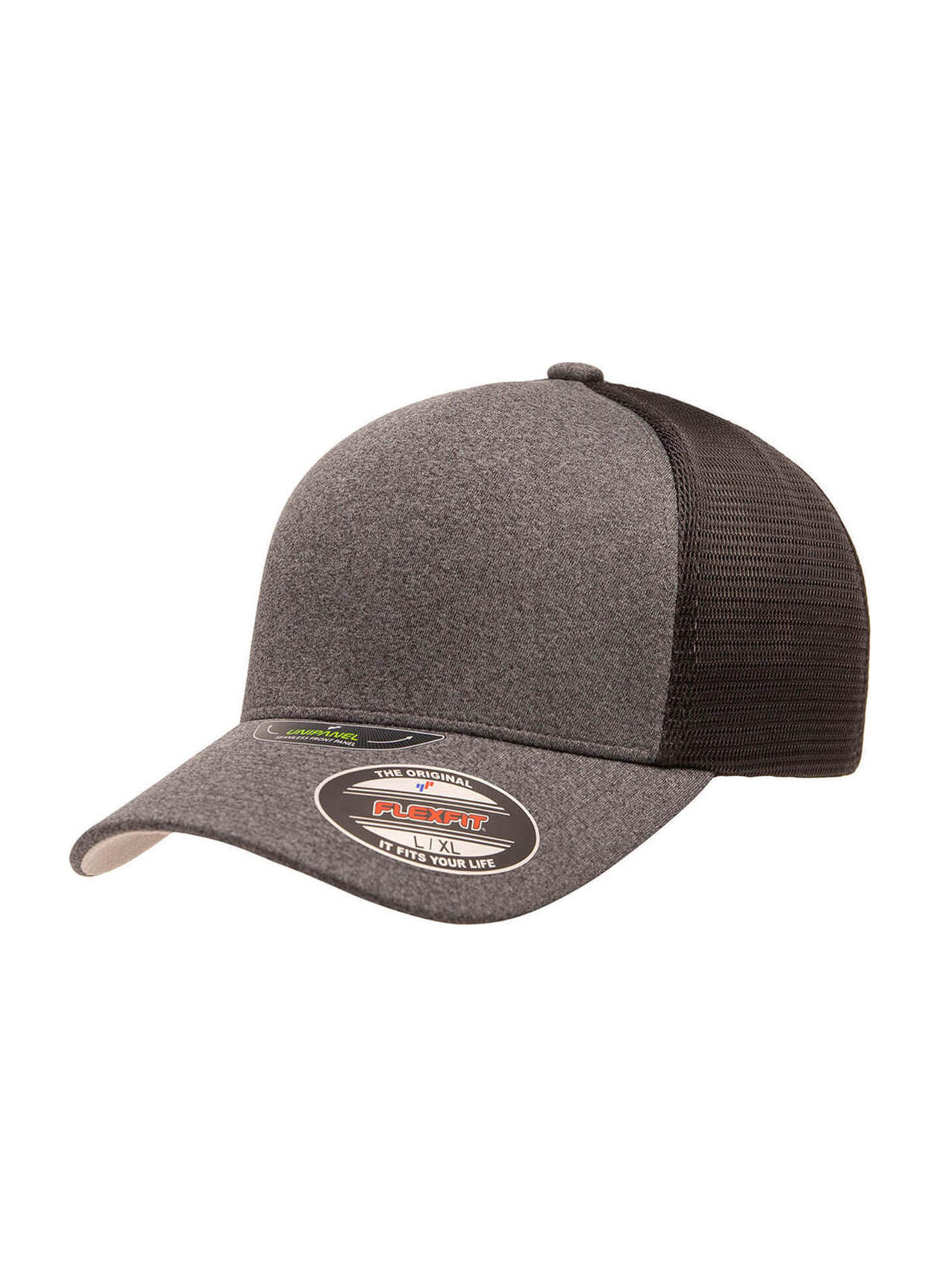 Flexfit Dark Grey / Black Unipanel Hat