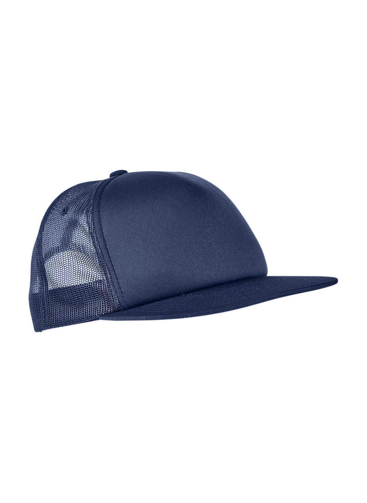 Yupoong Foam Snapback Trucker Hat Navy Yupoong