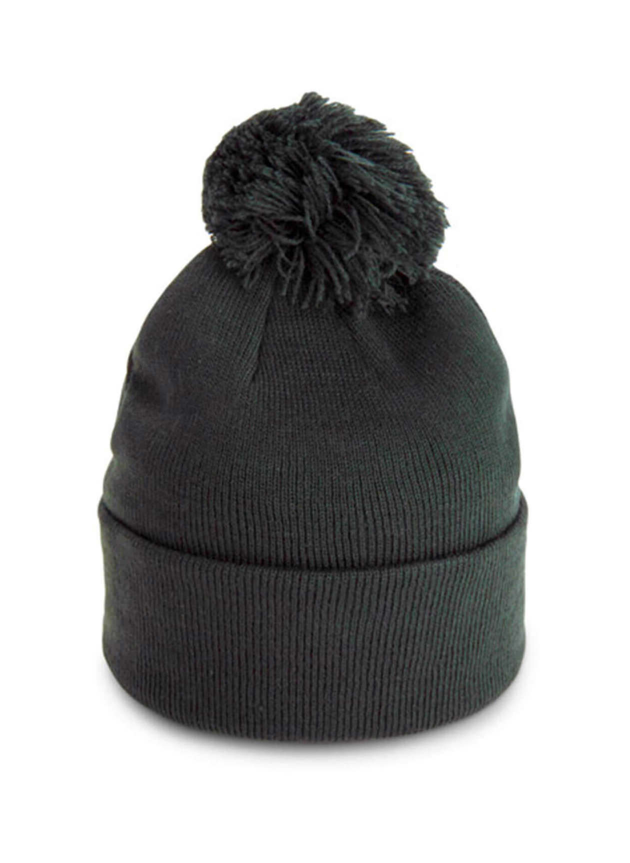 Imperial Dark Green The Tahoe Knit Beanie with Pom