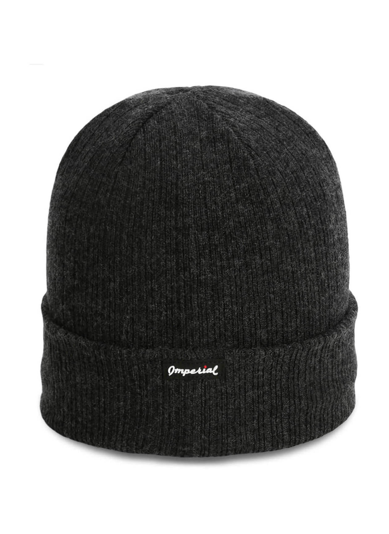 Imperial Shadow The Edelweiss Cashmere and Wool Knit Beanie
