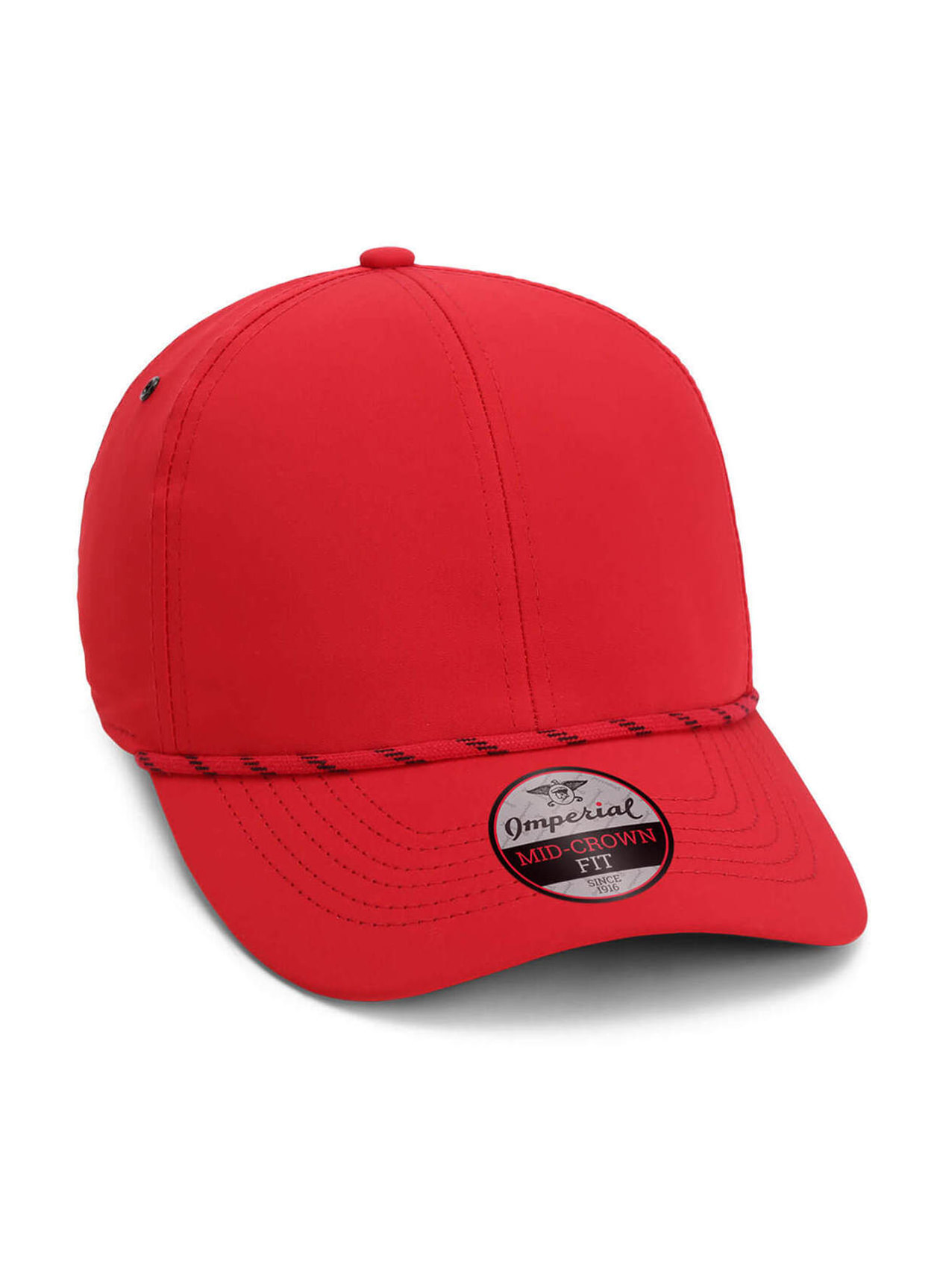 Imperial Red The Habanero 6 Panel Rope Hat