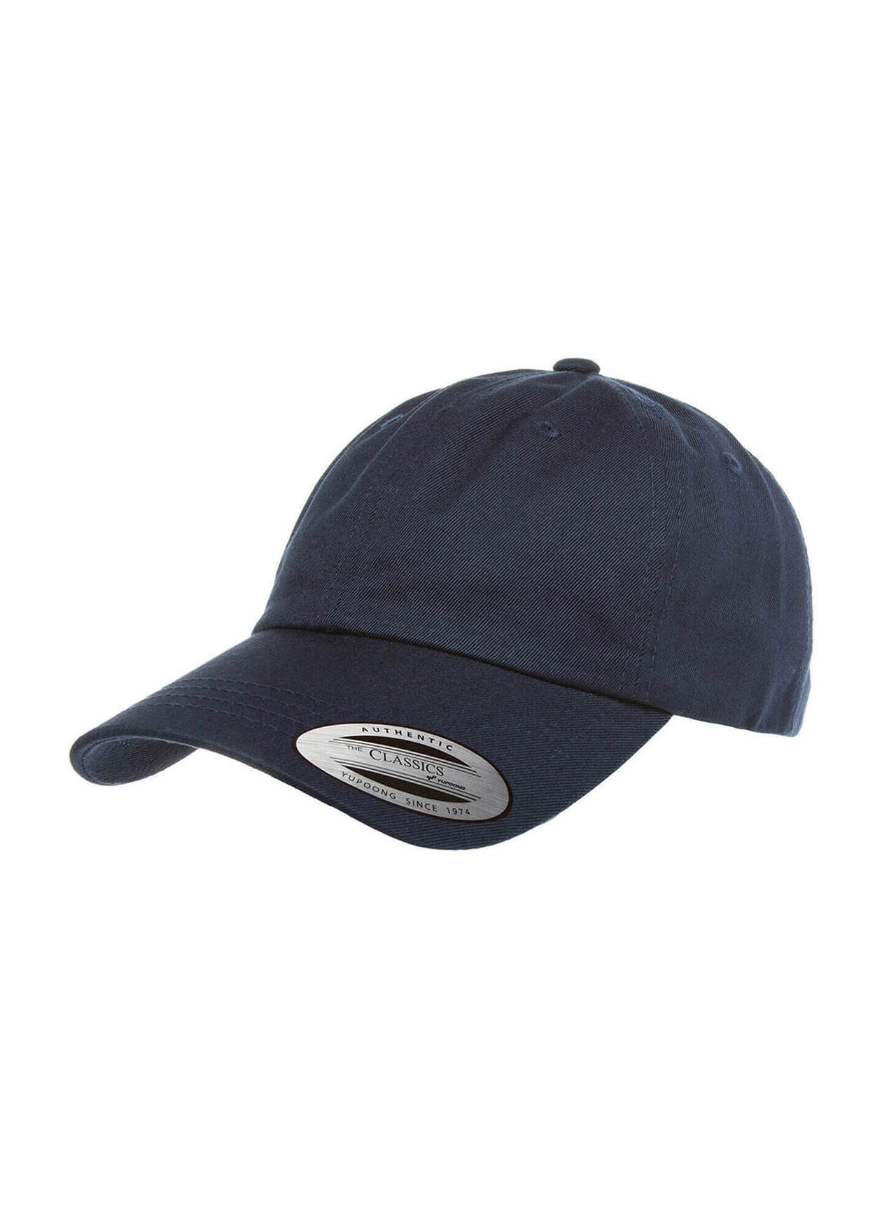 Yupoong Navy Low-Profile Cotton Twill Dad Hat