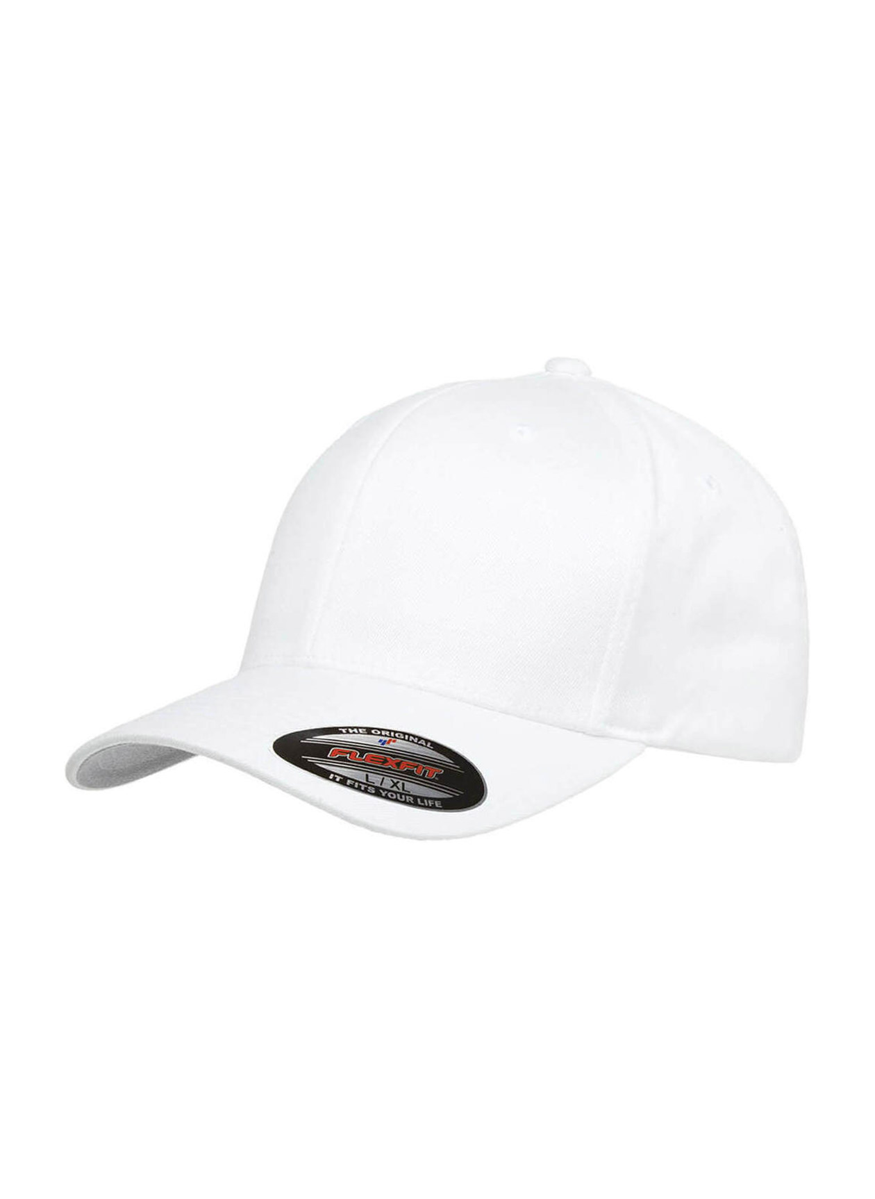 Flexfit White Wooly 6-Panel Hat