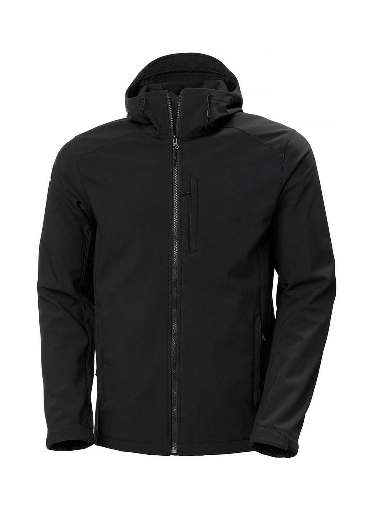 Corporate Helly Hansen Men's Black Paramount Hooded Softshell Jacket ...