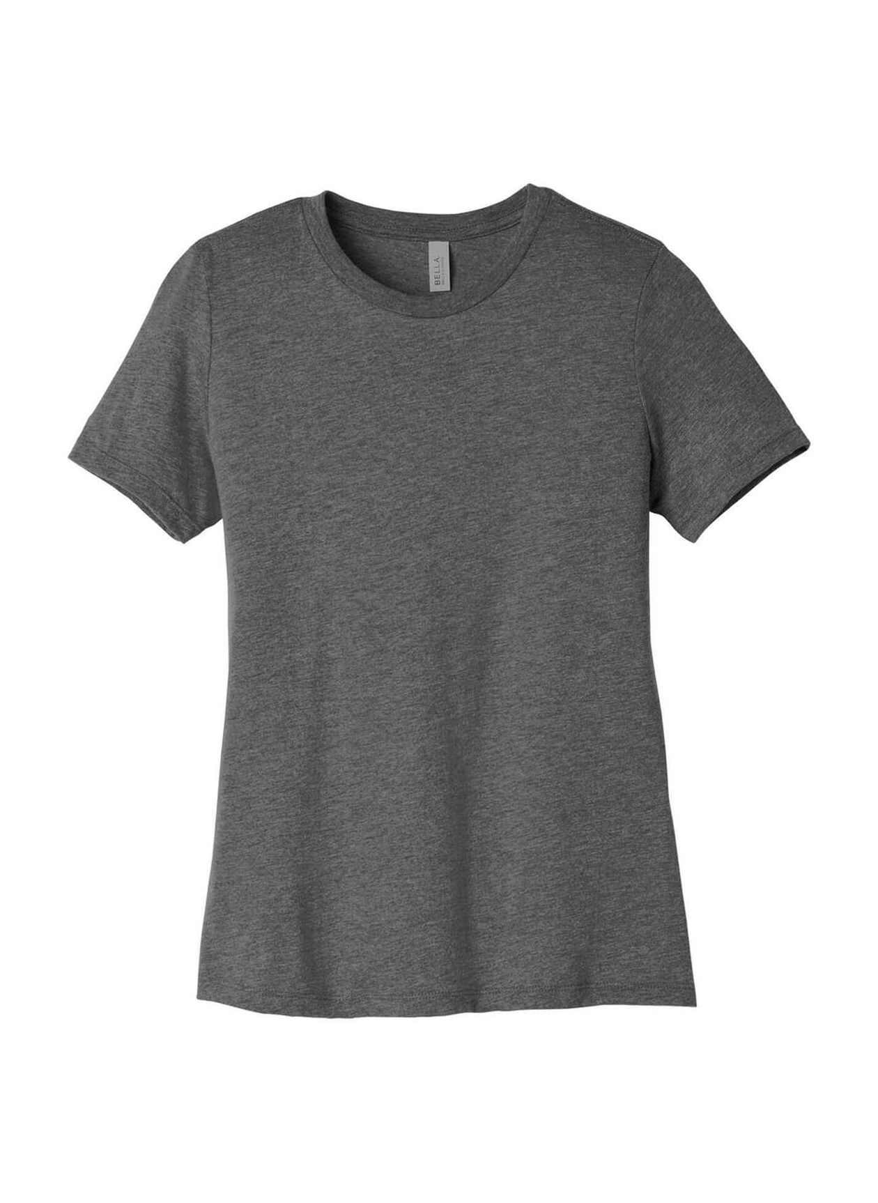Bella + Canvas Women's Grey Triblend Relaxed Triblend T-Shirt