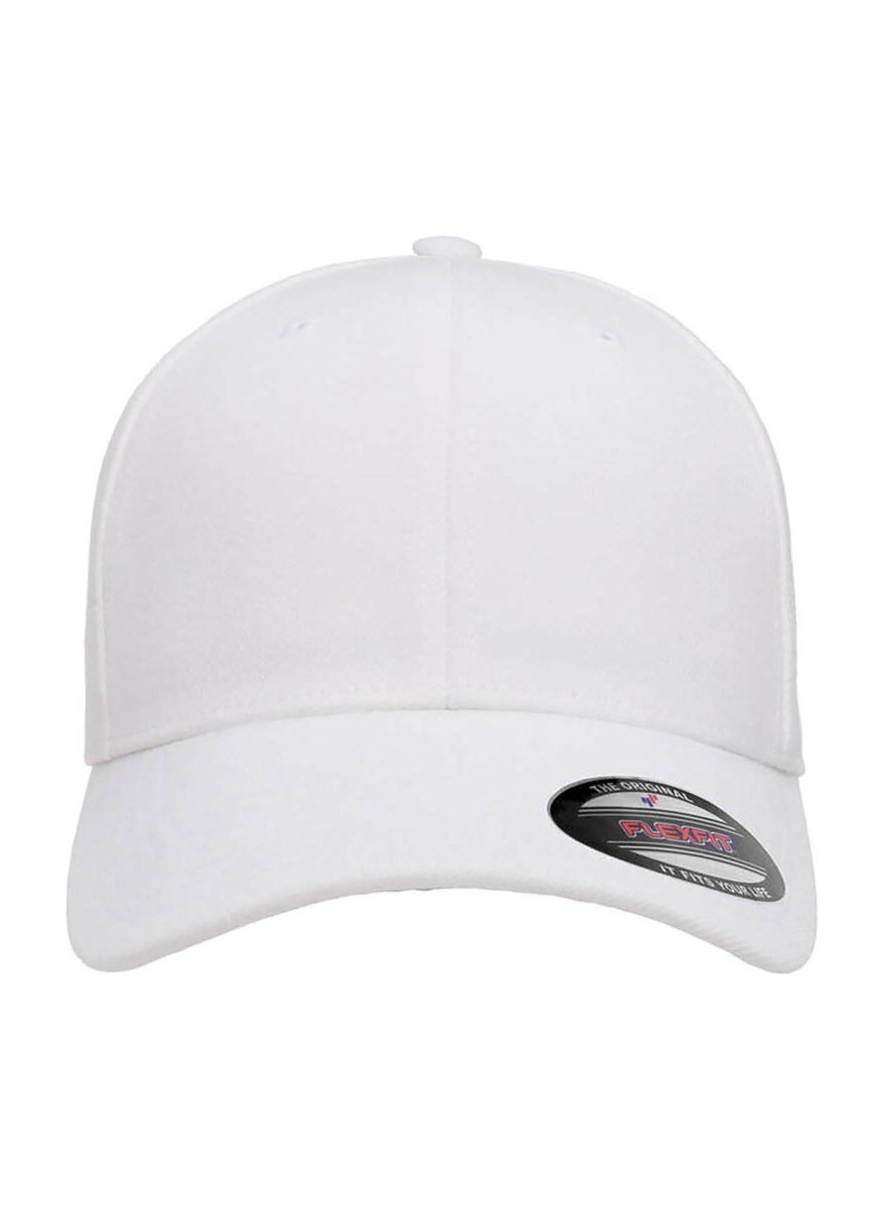 Flexfit White Wool Blend Hat