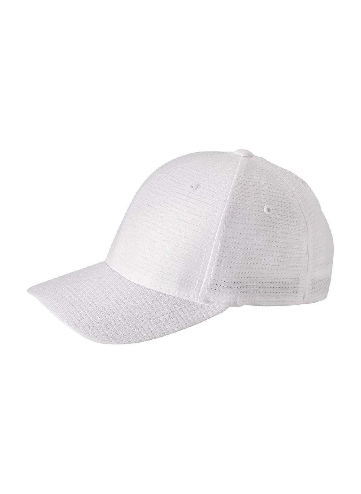 Flexfit White Cool & Dry Tricot Hat