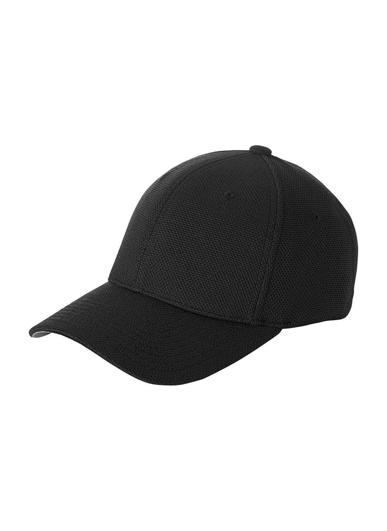 Flexfit Black Cool & Dry Pique Mesh Hat