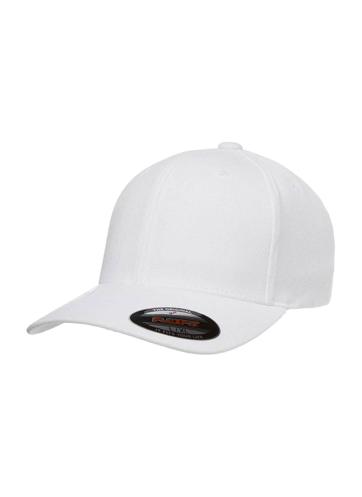 Flexfit White Pro-Formance Trim Poly Hat