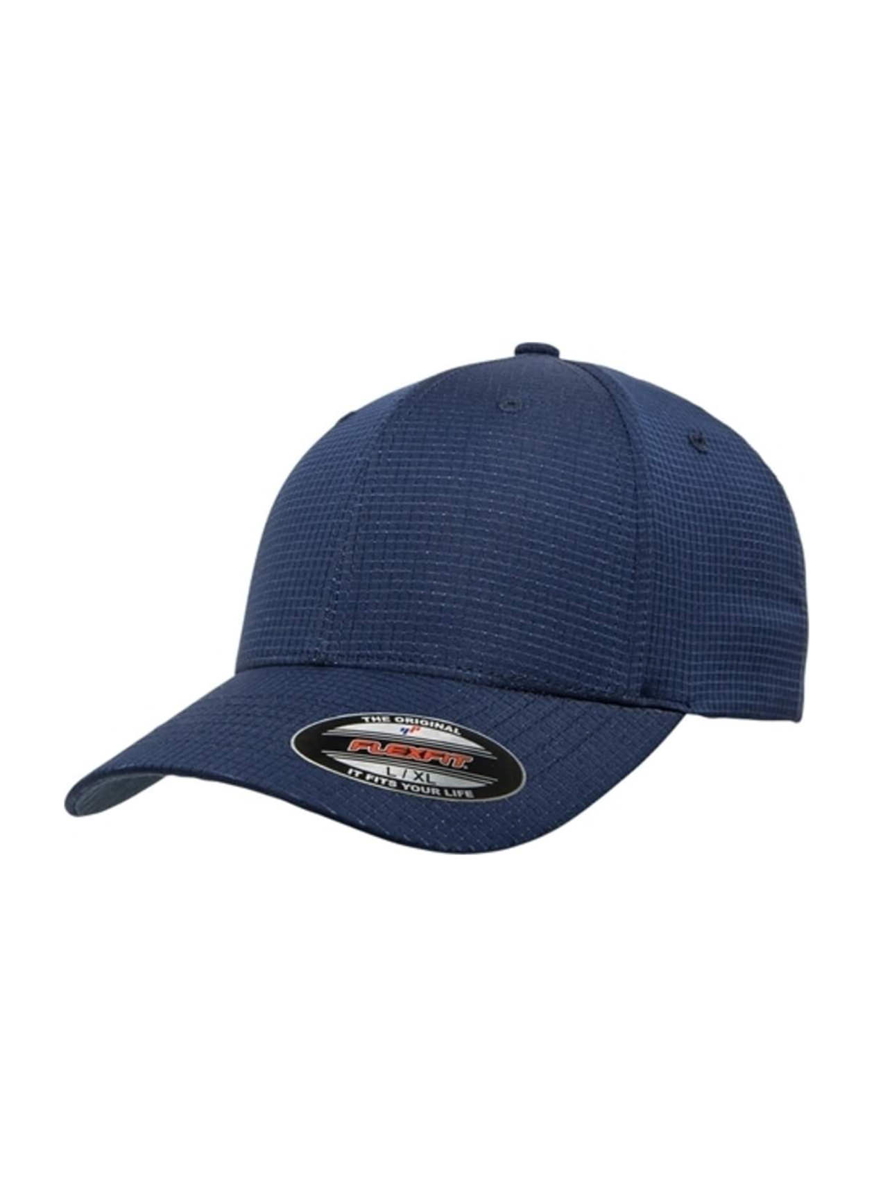 Flexfit Hydro Grid Stretch Hat Navy Flexfit