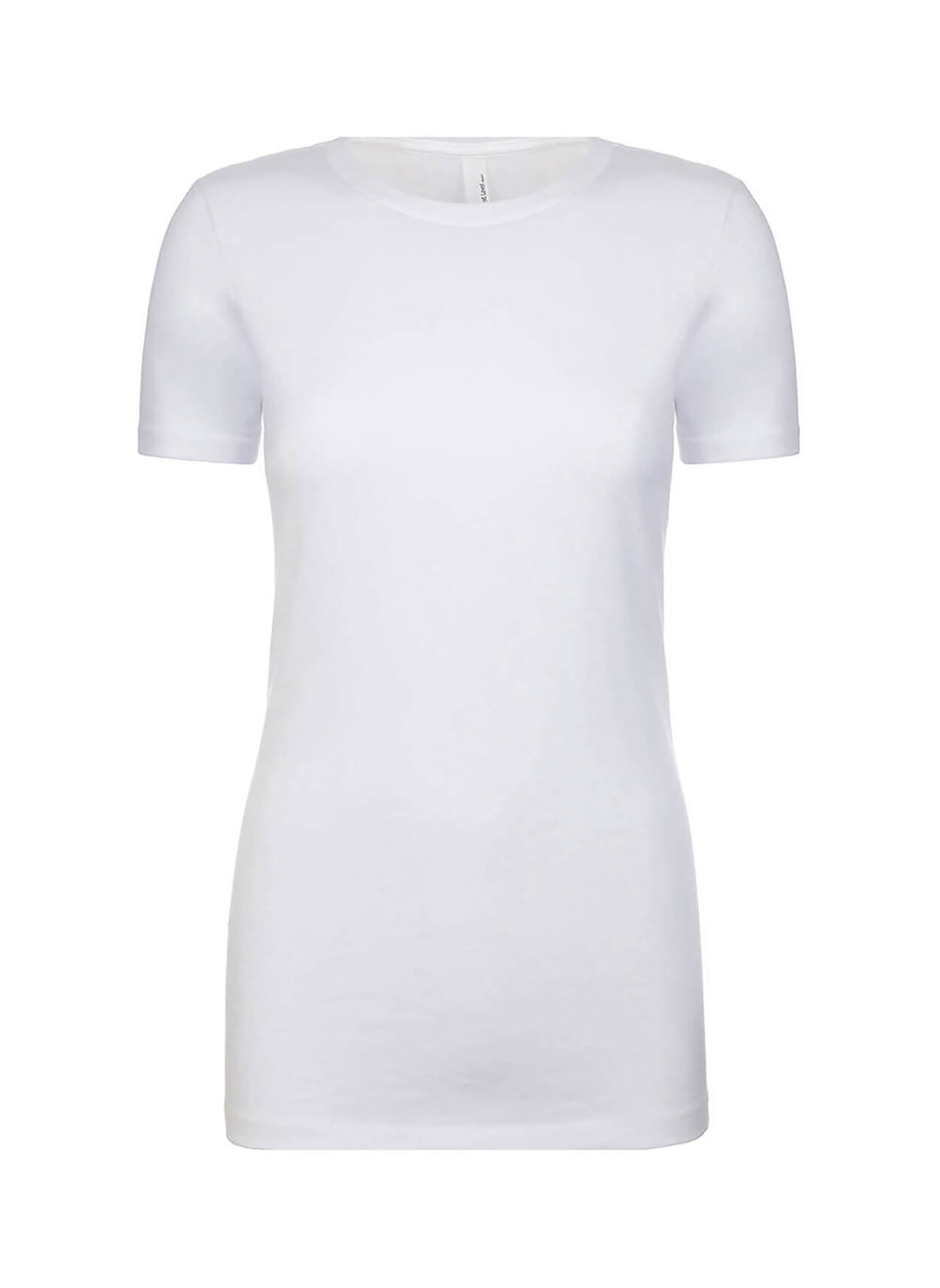 Next Level Women's White CVC T-Shirt