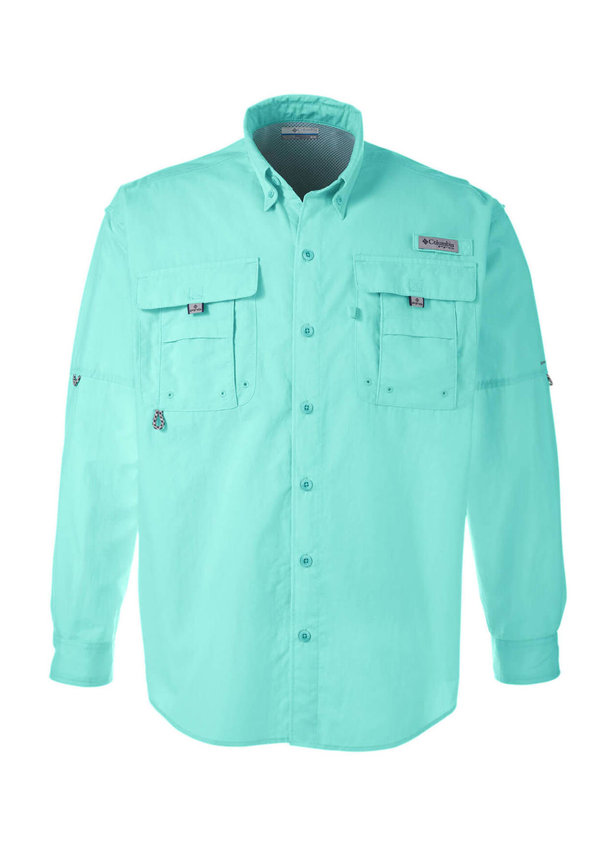 Printed Columbia Men's Gulf Stream Bahama Long-Sleeve Shirt