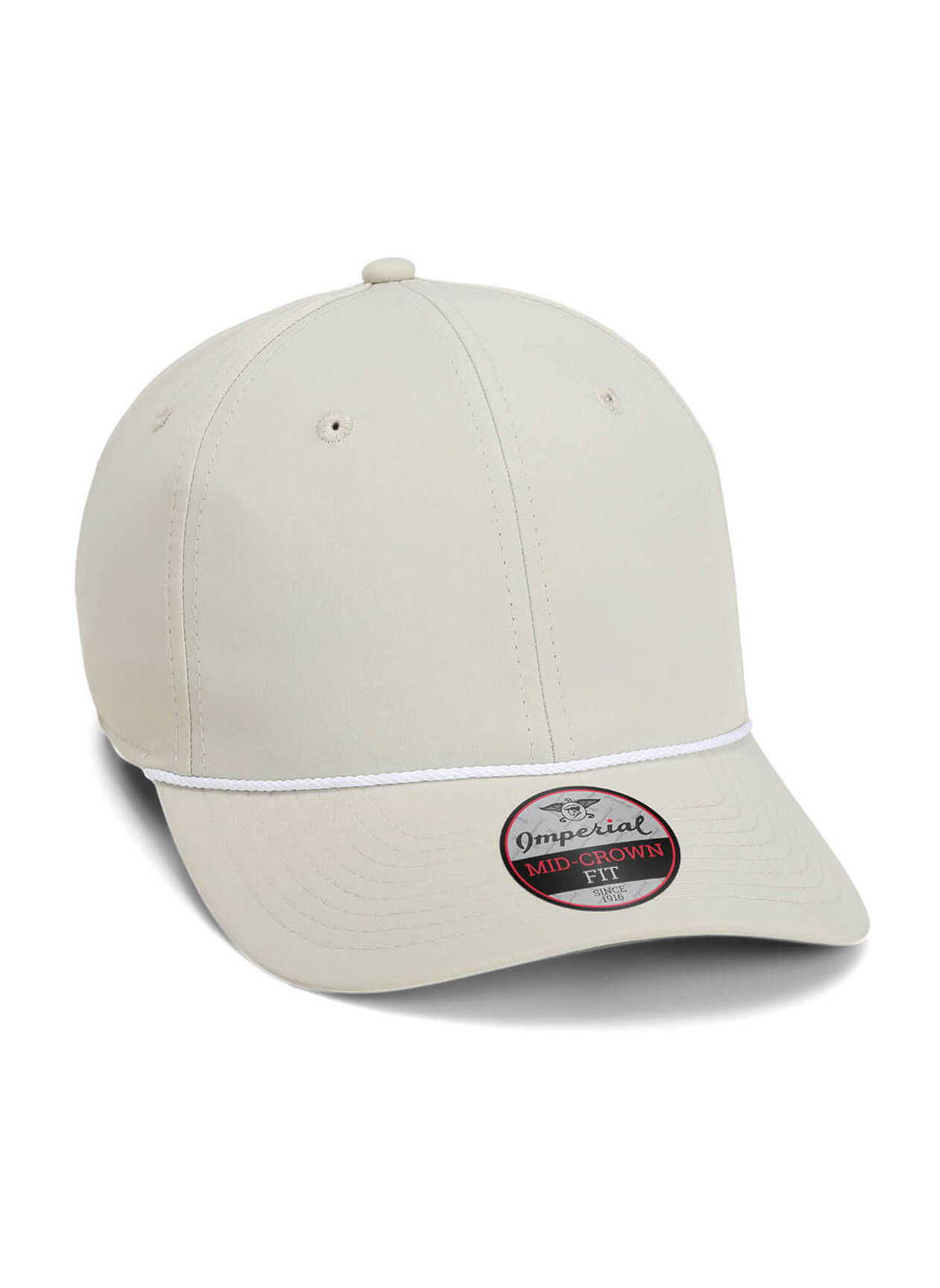 Imperial Putty / White Rope The Wingman 6-Panel Performance Rope Hat