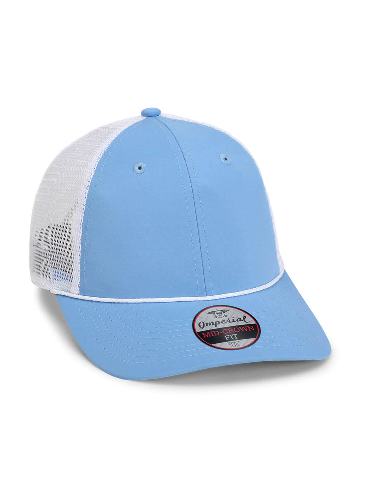 Imperial Powder Blue / White The Night Owl Mesh Back Performance Hat