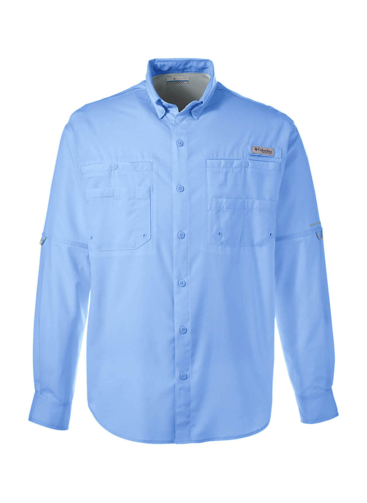 Columbia, Shirts, Columbia Pfg Long Sleeve Fishing Shirt Mens Large Slate  Blue Omni Shade Vented