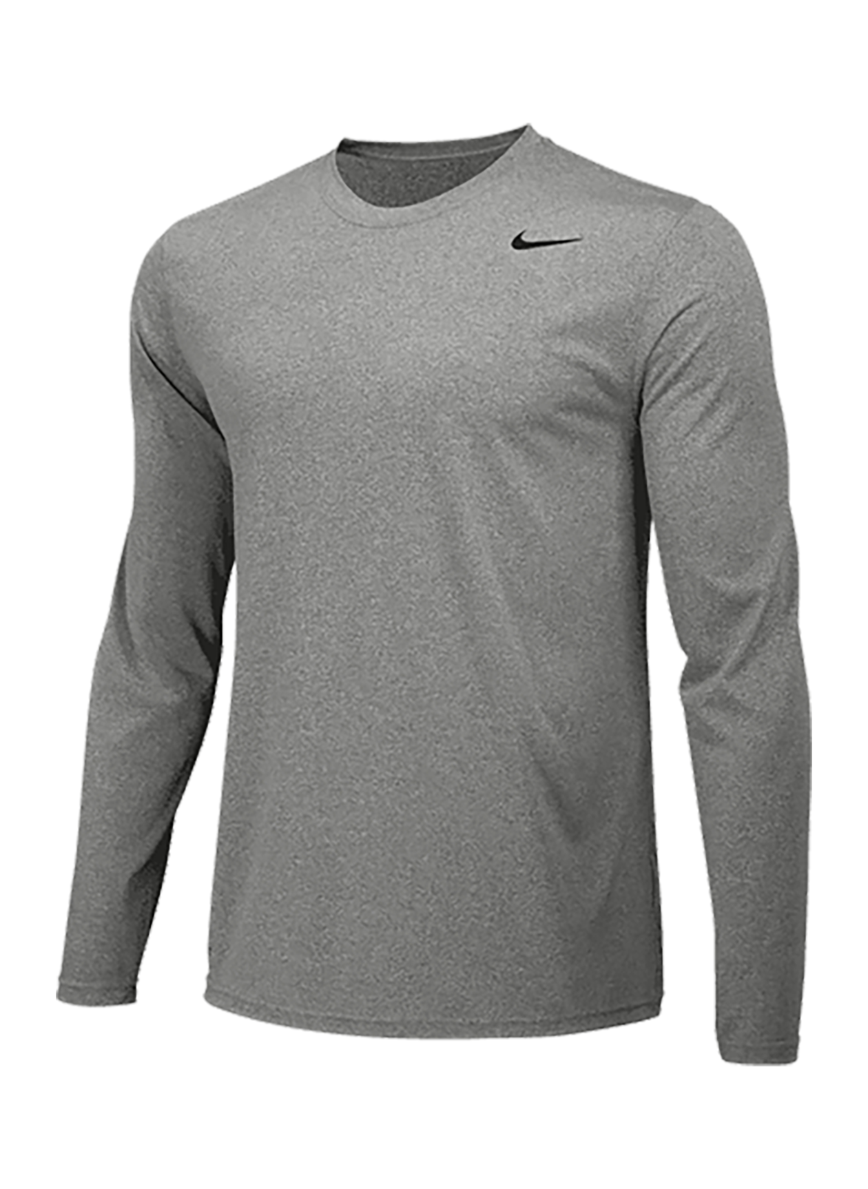 Nike Men's Carbon Heather Legend Long-Sleeve T-Shirt
