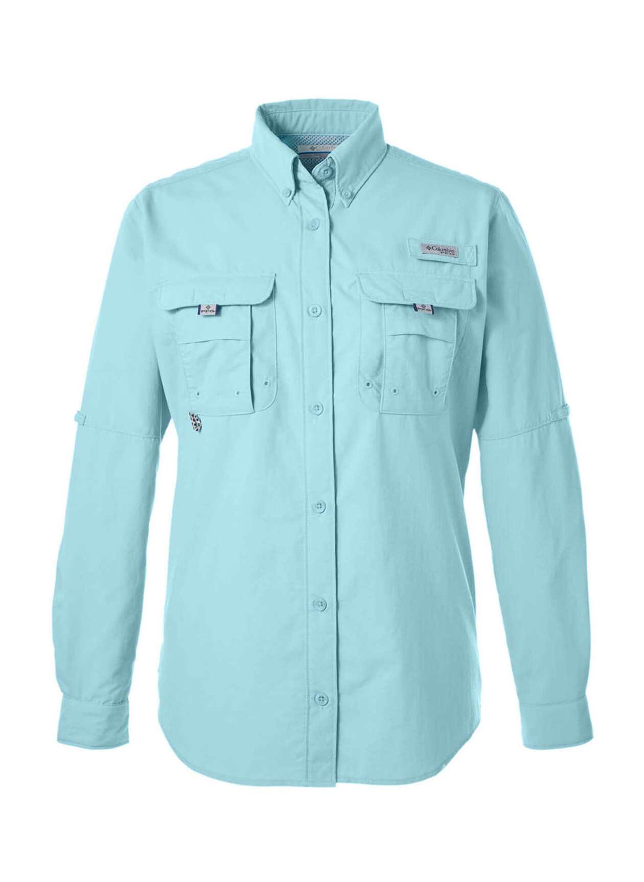 Columbia Women's Clear Blue Bahama Long-Sleeve Shirt