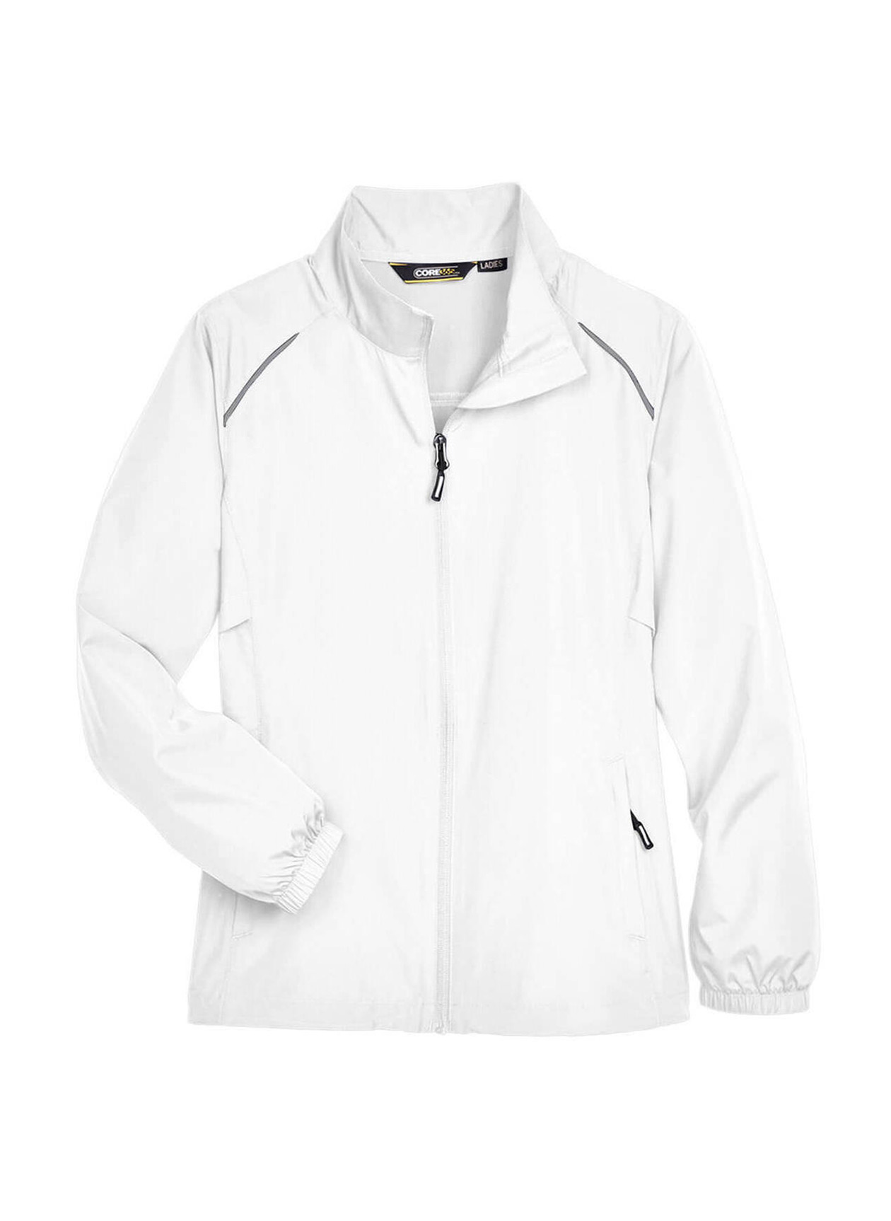 Core 365 Women's White Motivate Unlined Lightweight Jacket