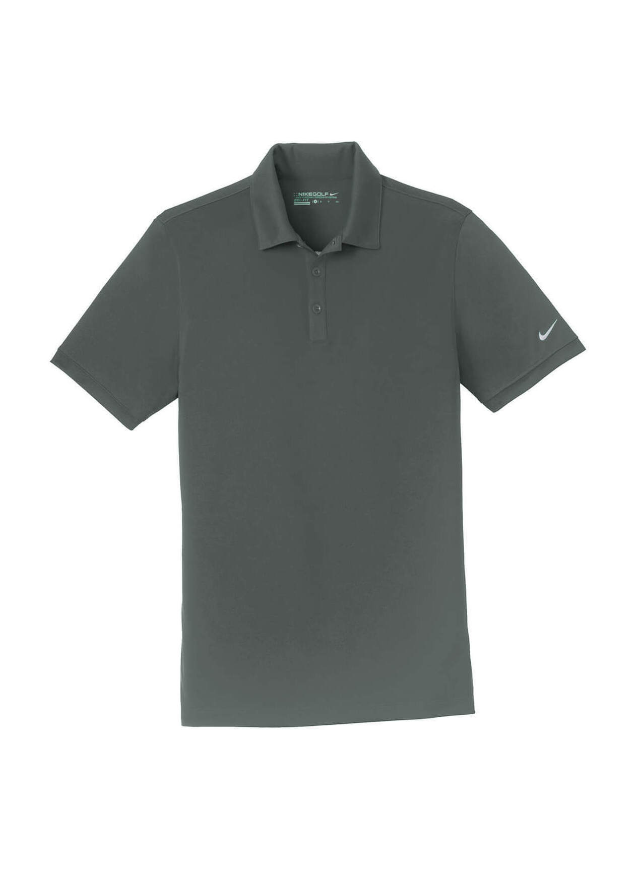 anthracite nike polo