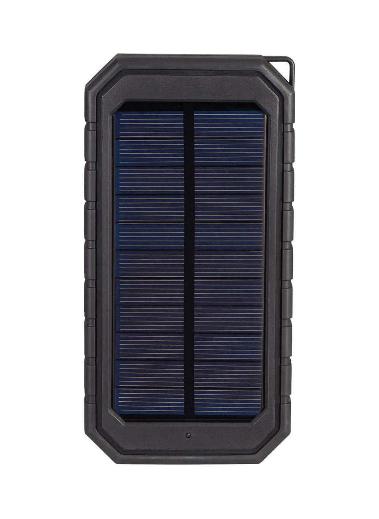 High Sierra Black IPX 5 Solar Fast Wireless Power Bank