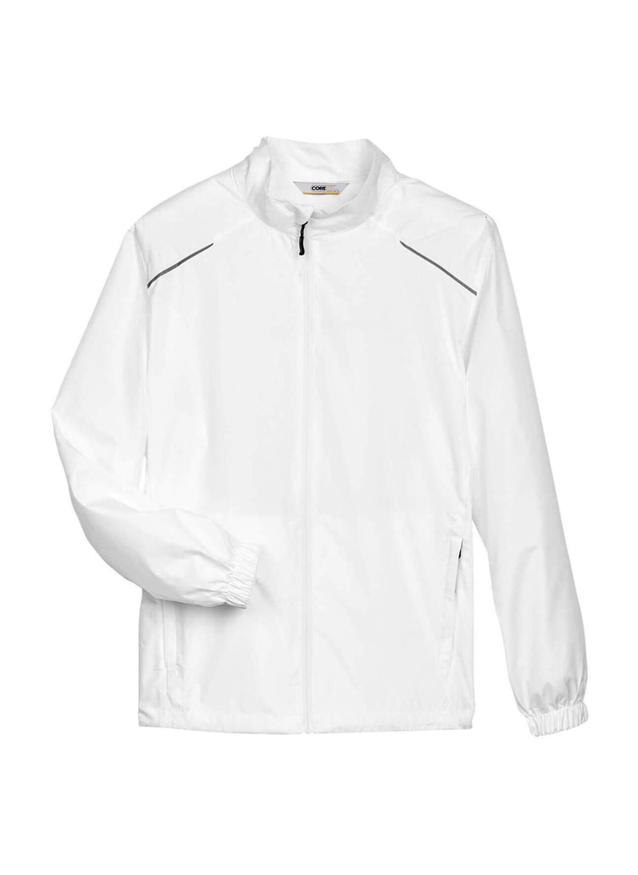 Core 365 Men's White Motivate Unlined Lightweight Jacket
