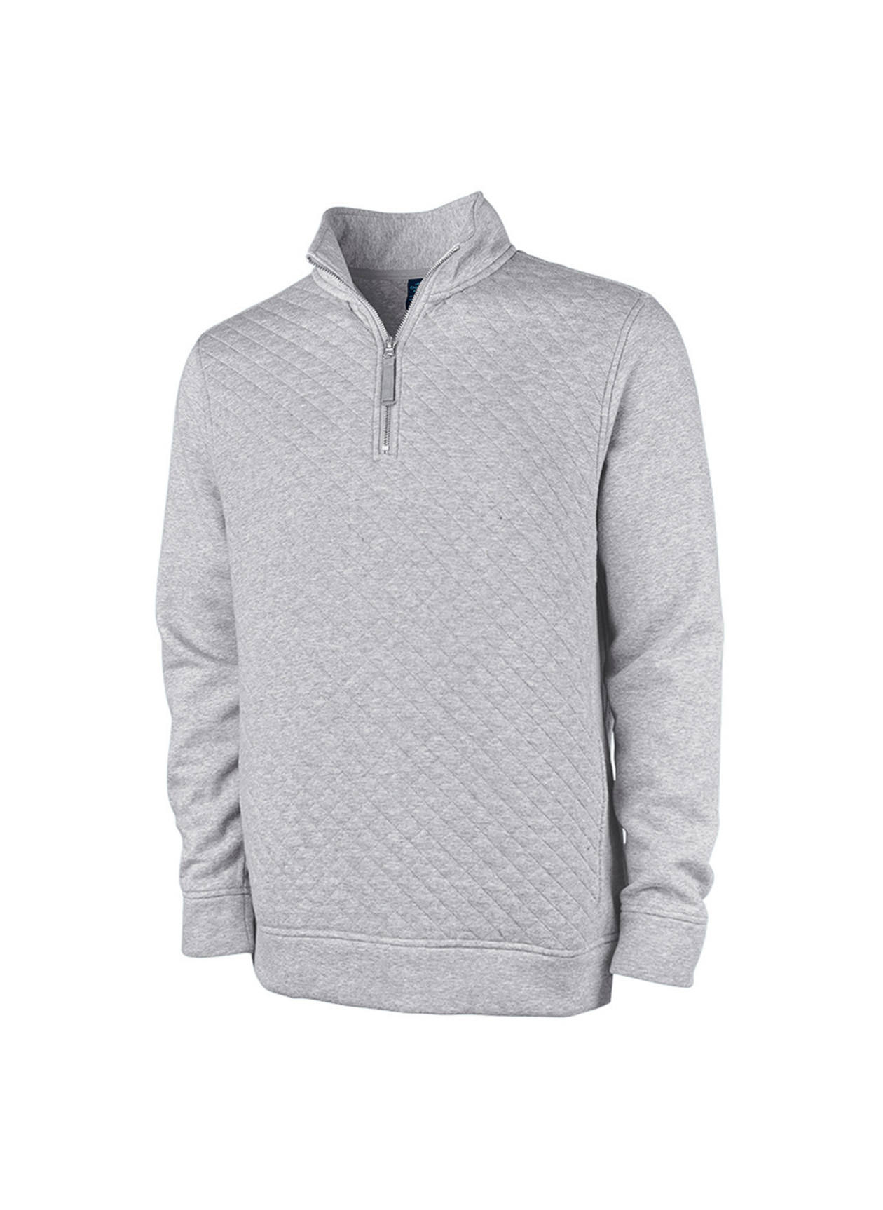 Charles River Men's Heather Grey Franconia Pullover