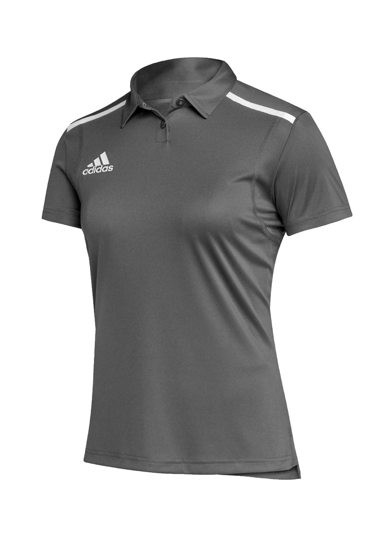 Adidas Women's Team Grey Four/White Team Issue Polo
