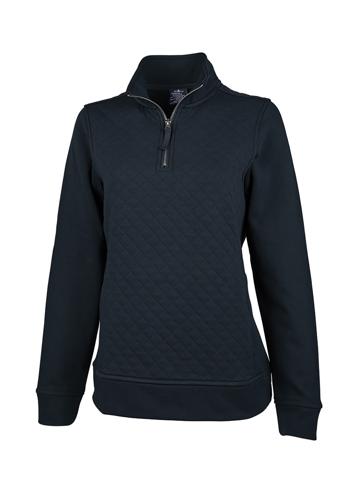 Charles River Women's Navy Franconia Quilted Quarter-Zip