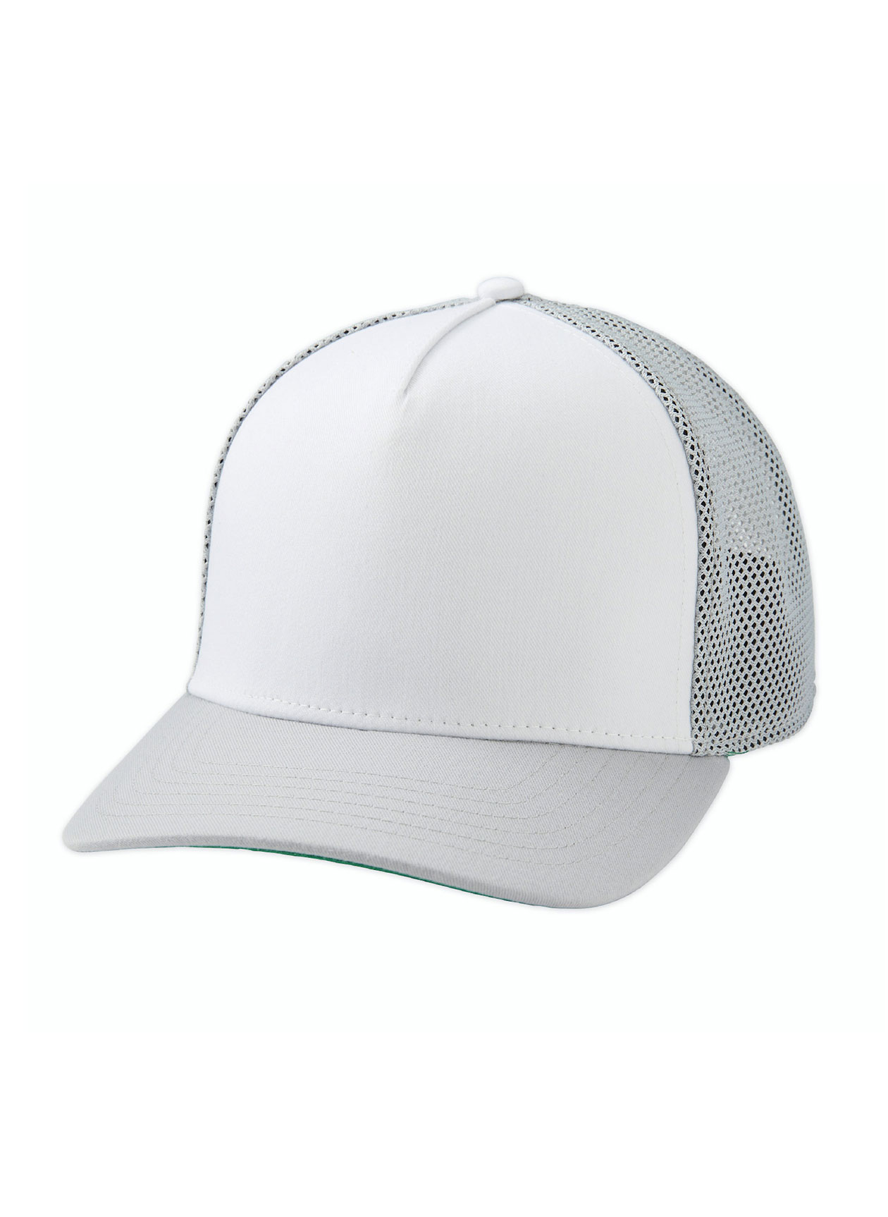 Linksoul White Men's Trucker Hat